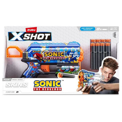 ZURU X-SHOT Skins Flux SONIC the Hedgehog
