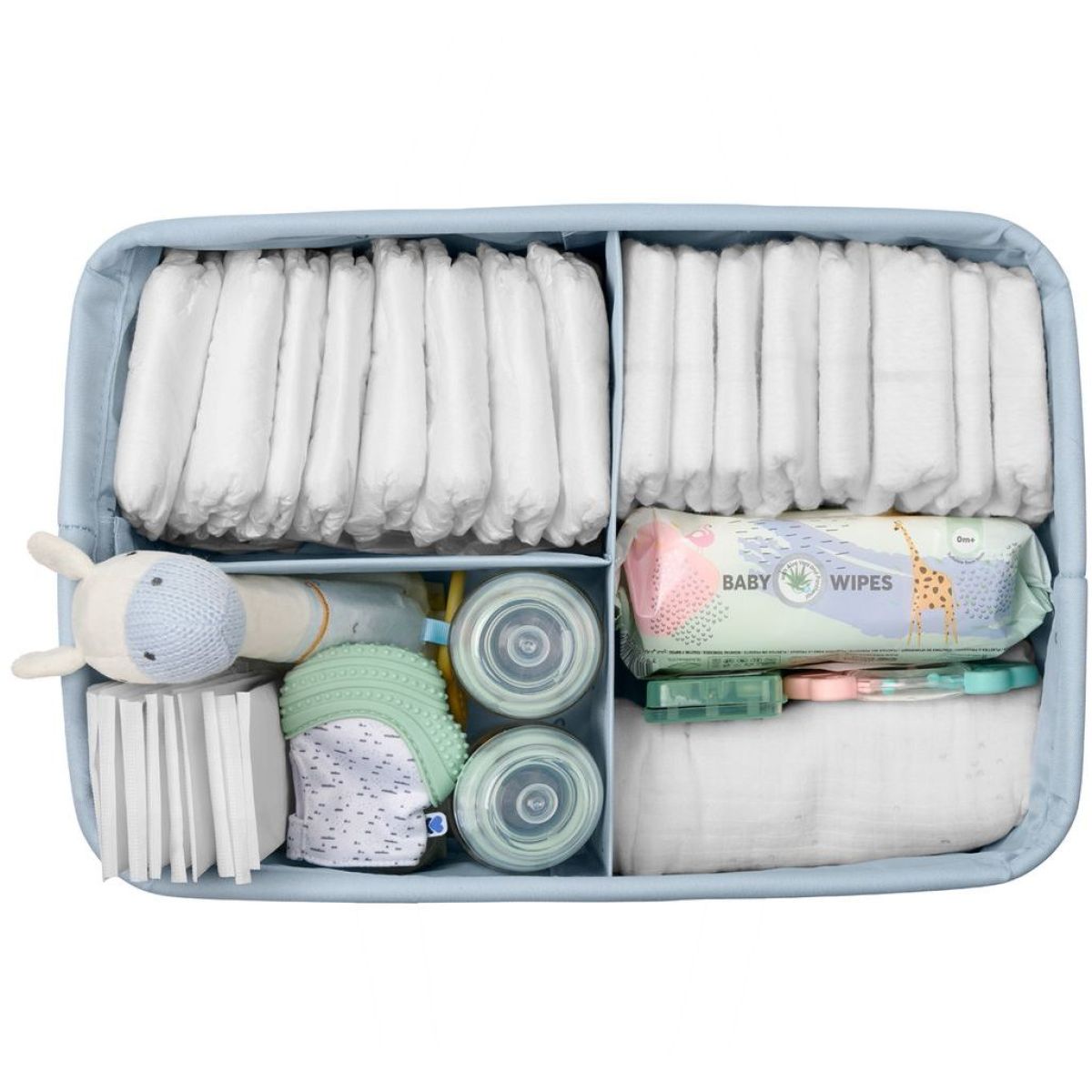 KikkaBoo Organizér na pleny Stripy Friends