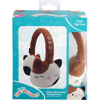 Squishmallows Plush Bluetooth Headphones - Cam
