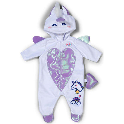 Baby Born Kostým Jednorožec fialový 43 cm