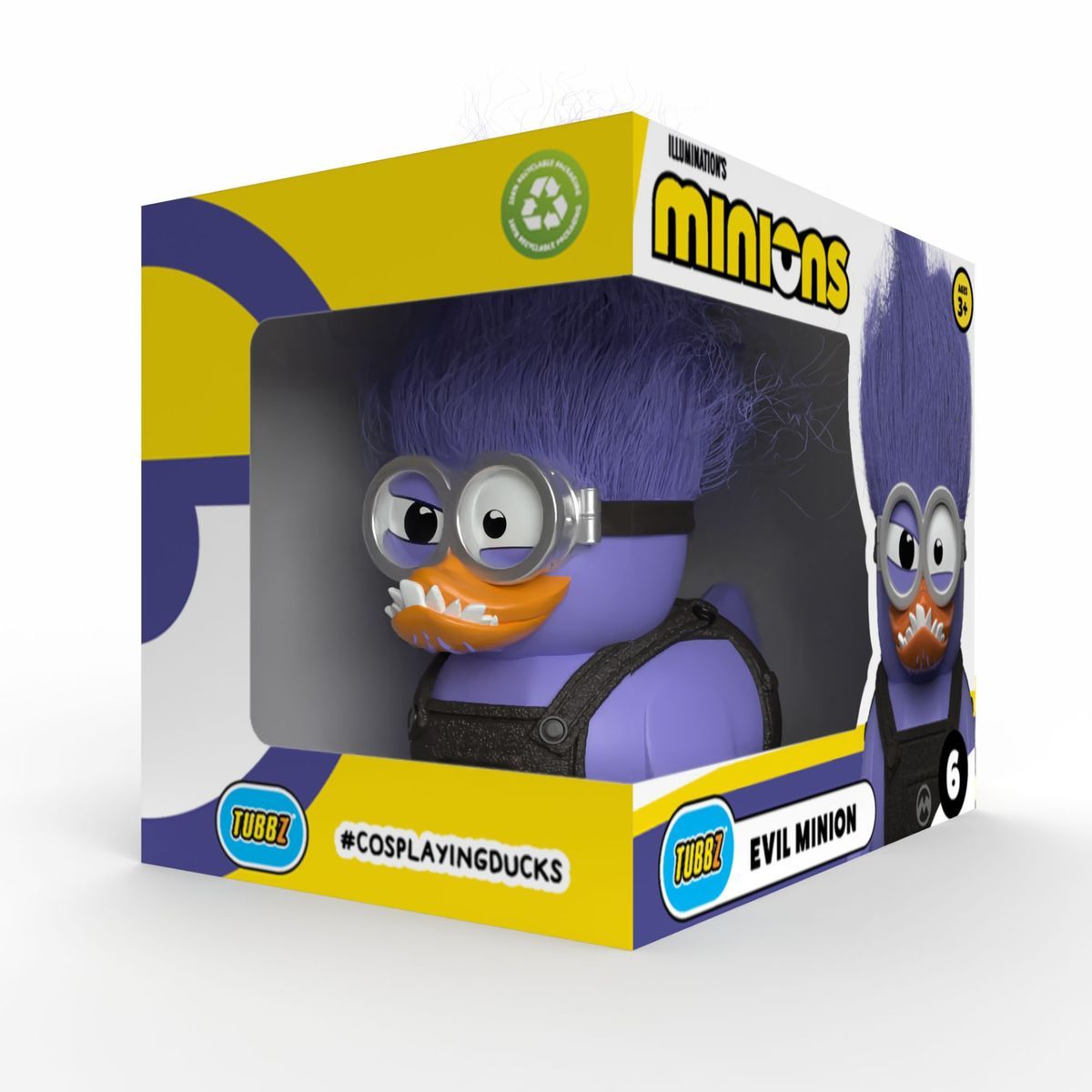 Numskull Tubbz kachnička Minions Purple