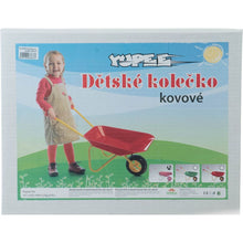 Yupee Dětské kolečko na písek kovové růžové
