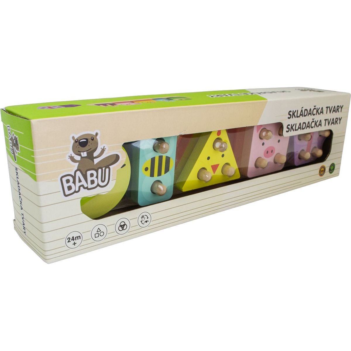 BABU - Skládačka tvary
