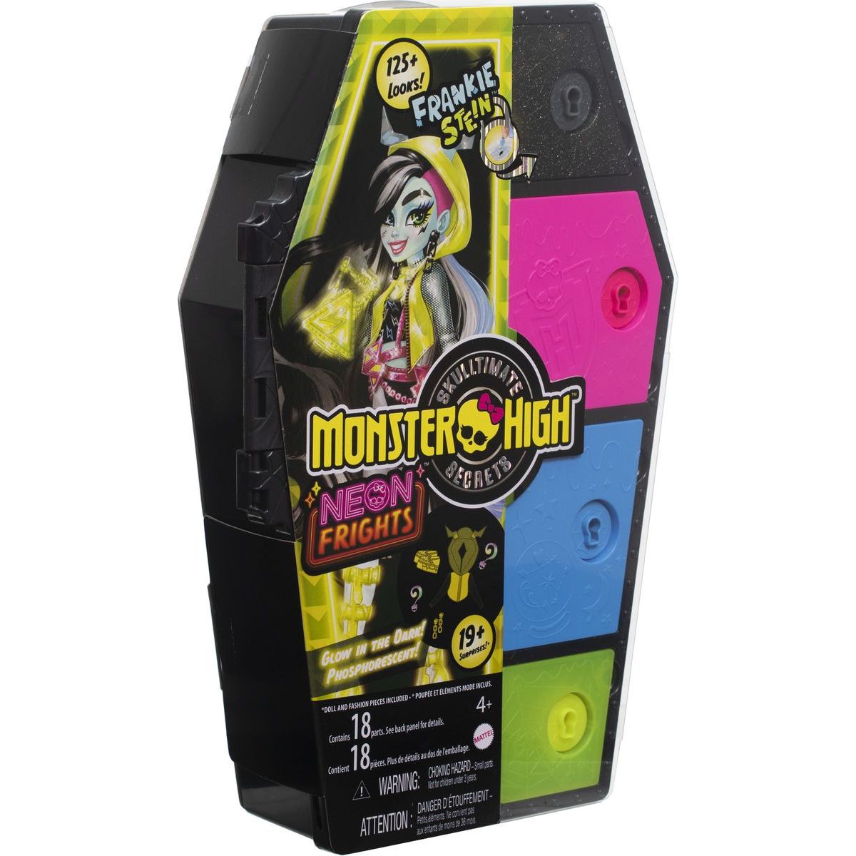 Monster High Skulltimate secrets panenka neon - Frankie