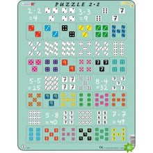 Larsen Puzzle Násobení s kostkami