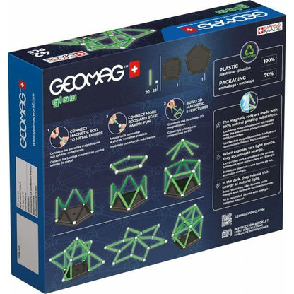 Geomag Glow Recycled 42 dílků
