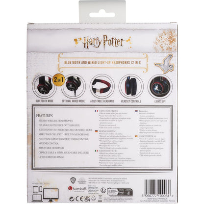 Harry Potter Light-Up BT Headphones - Patronus