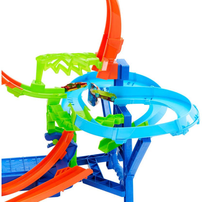 Hot Wheels Stunt tracks srážka ve vzduchu dráha
