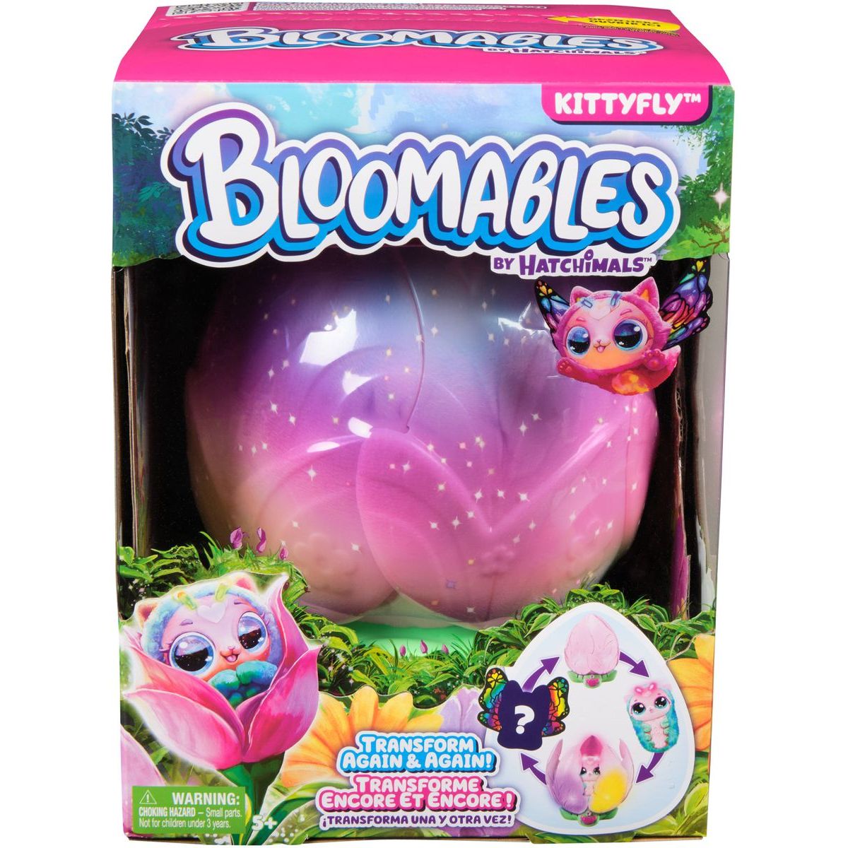 Hatchimals Bloomables poupě s překvapením koťátka