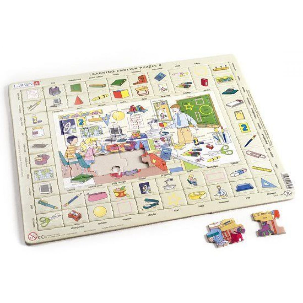 Larsen Puzzle Hodina angličtiny 6
