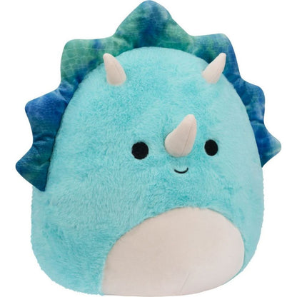 Squishmallows Fuzz-A-Mallows Triceratops - Malik, 30 cm