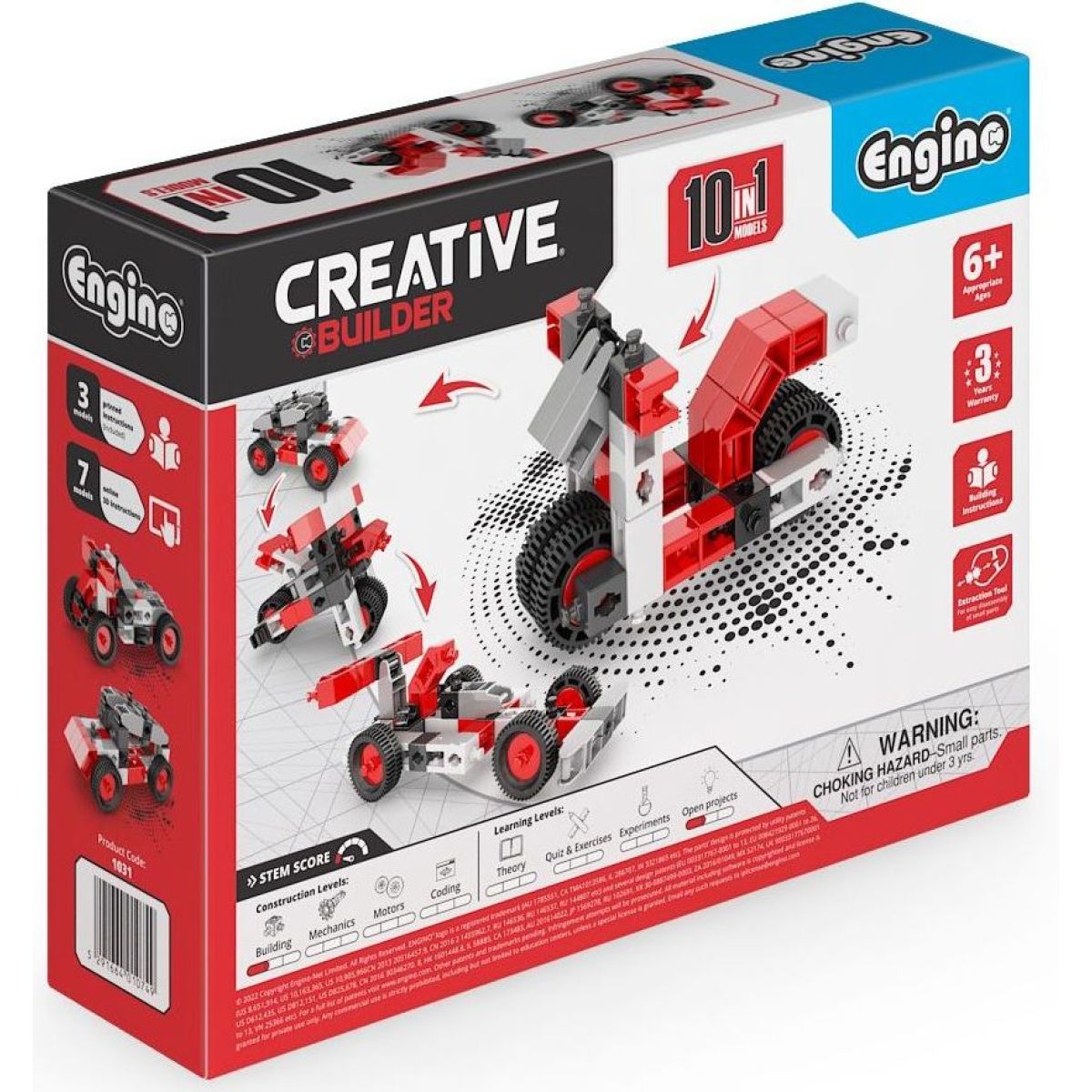 Engino Creative Builder 10 modelů