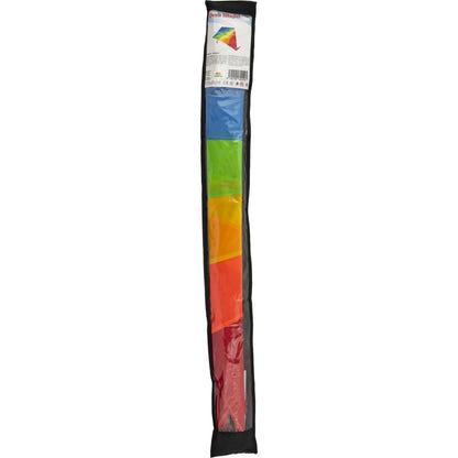 Teddies Drak létající nylon 88 x 81cm barevný červeno-modrý