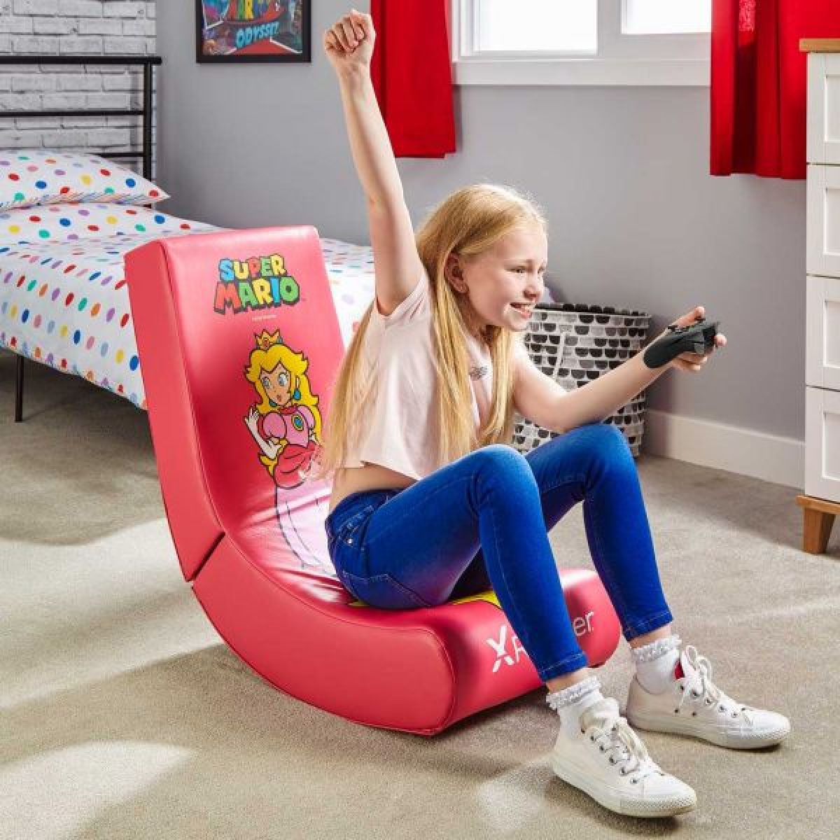 XRocker Nintendo herní židle Peach