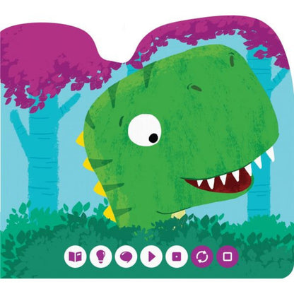 Albi Kouzelné čtení Minikniha s výsekem Dinosauři