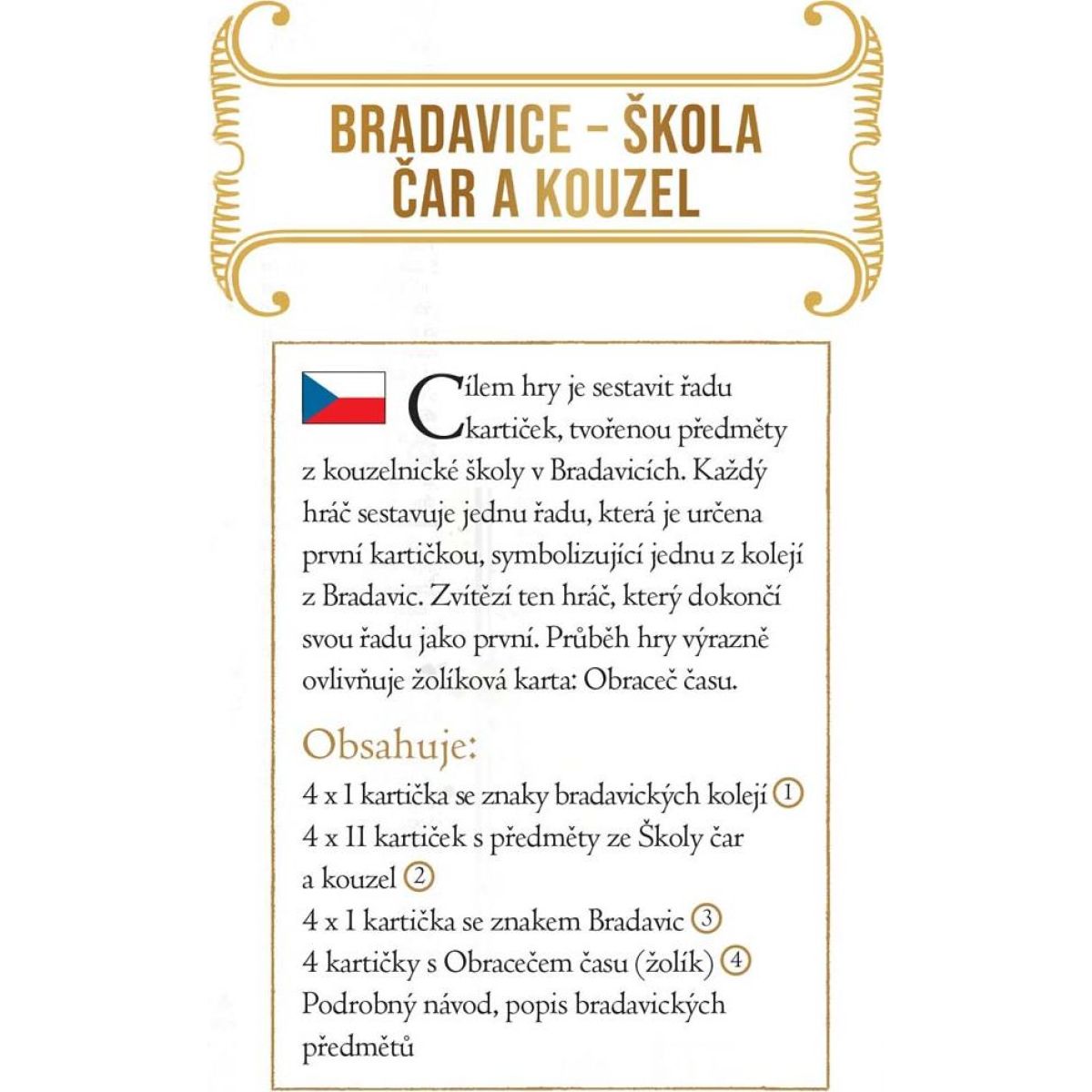 Efko Harry Potter Famfrpál - rodinná společenská hra