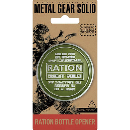 Fanatik Metal Gear Solid Ration otvírák