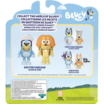 TM Toys Bluey 2 figurky Lékařská prohlídka
