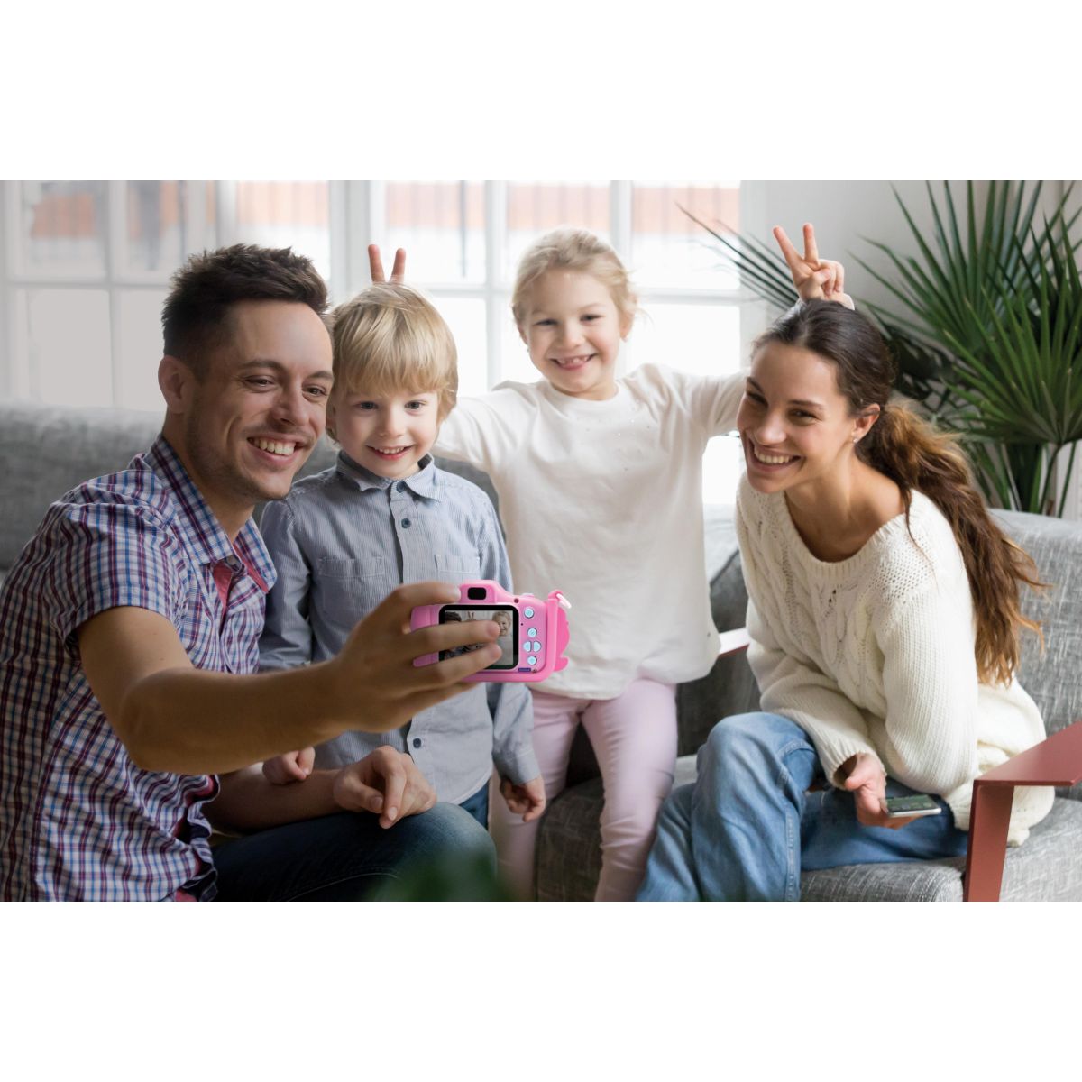 Lexibook Dětský fotoaparát s 3D krytem Jednorožec