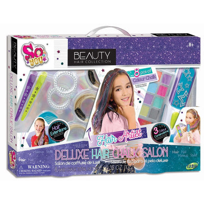 Tasia Deluxe vlasový salon - 8 barevných křid, barvící stroj