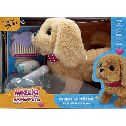 Alltoys Mazlíci hrací set pejsek Alík béžový