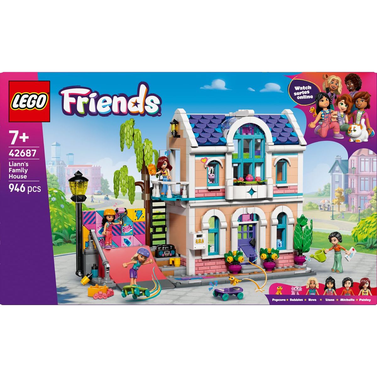 LEGO® 42687 Liann a její rodinný dům
