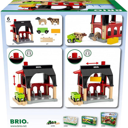 BRIO World 36012 Stáj pro zvířata