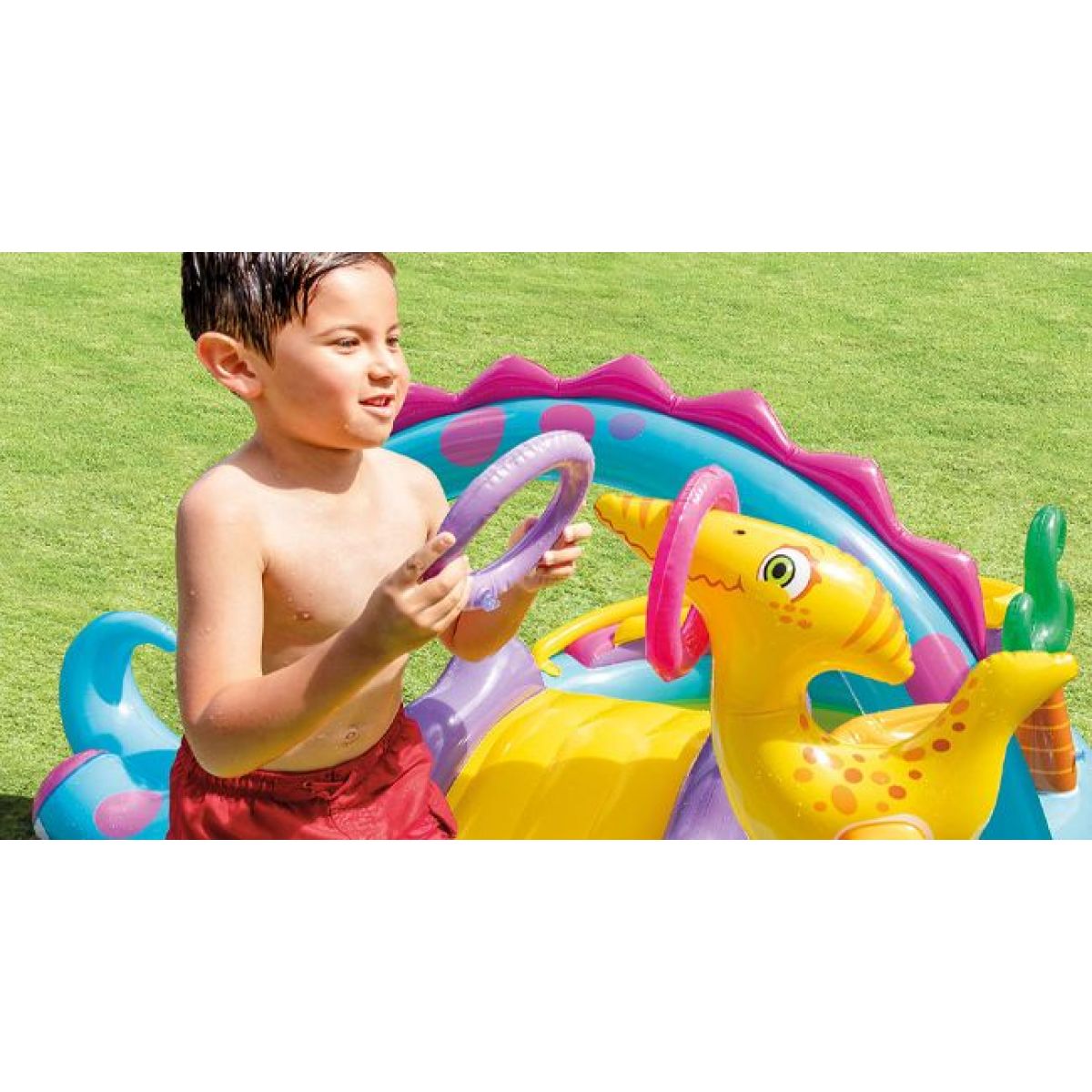Intex 57135 Hrací centrum Dinosaurus 333 x 229 cm