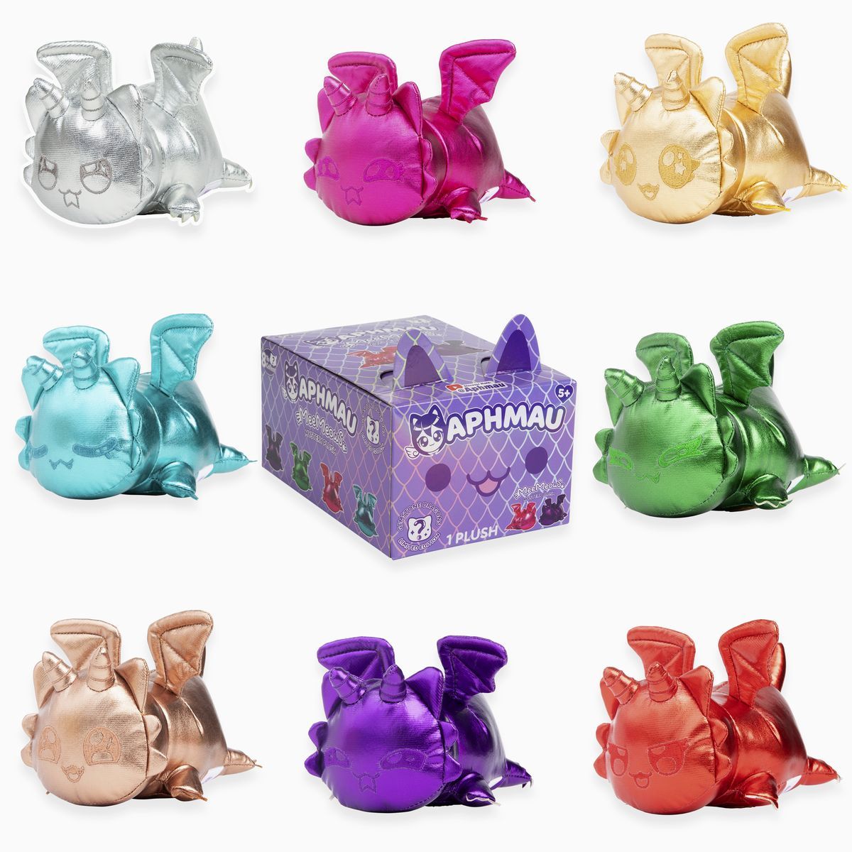 Alltoys Aphmau Mystery MeeMeow Plyšák dráčci