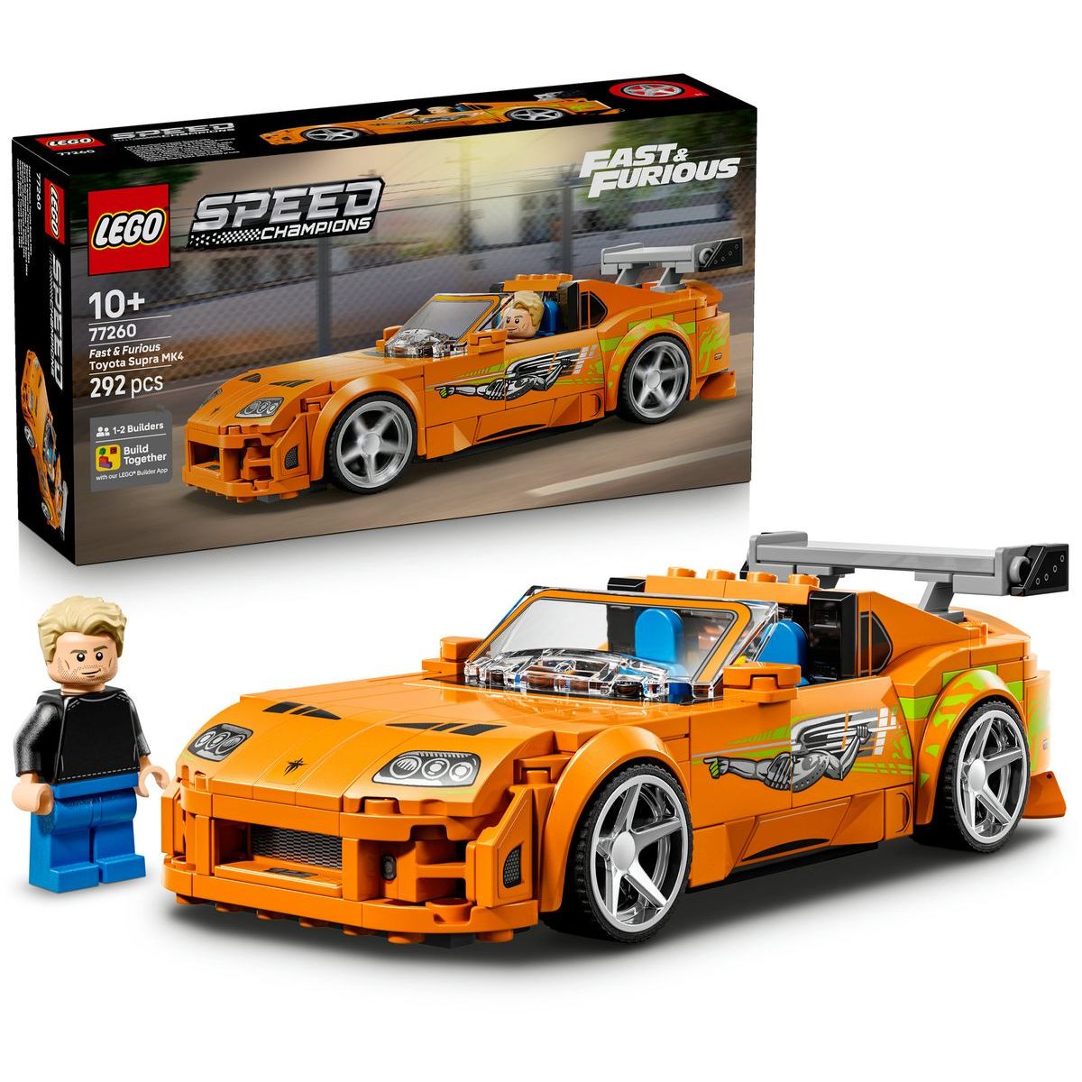 LEGO® Speed Champions 77260 Rychle a zběsile Toyota Supra MK4