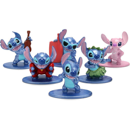 Jada Stitch Kovové sběratelské nanofigurky 1,65 palce sada 6 ks