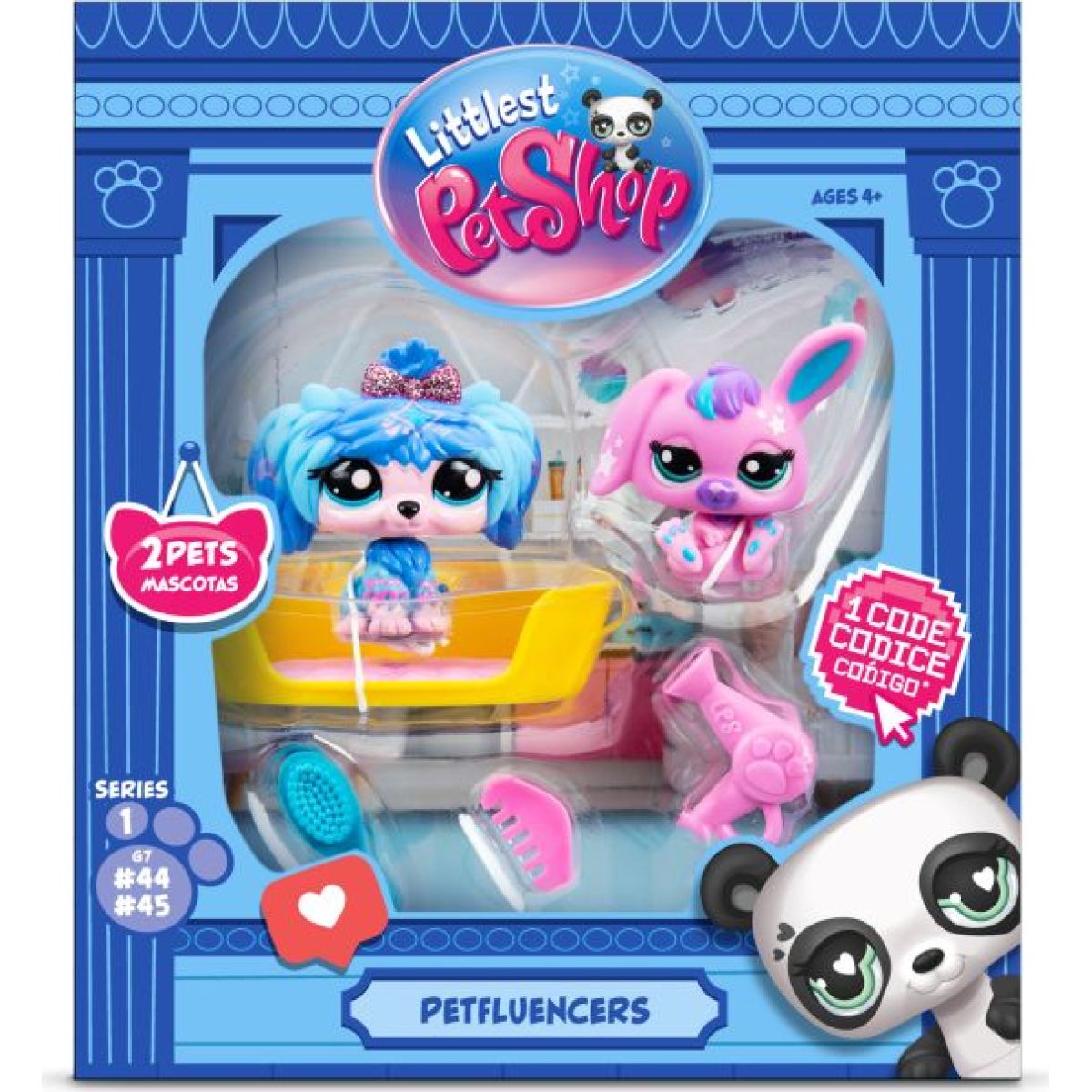 Littlest Pet Shop balení 2 figurek Petfluenceři MIX