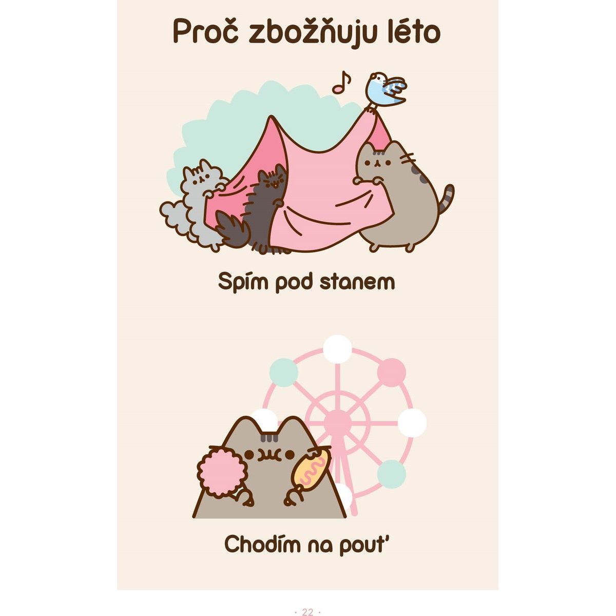 Bambilion životů košišty Pusheen - Claire Beltonová
