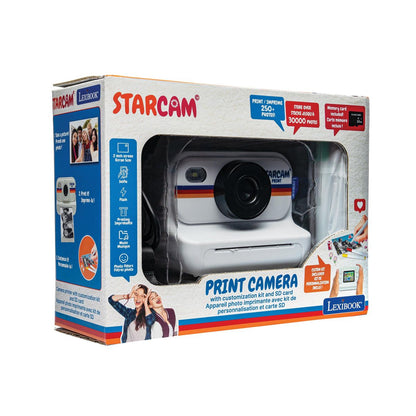 Lexibook Dětský instantní fotoaparát StarCAM se sadou