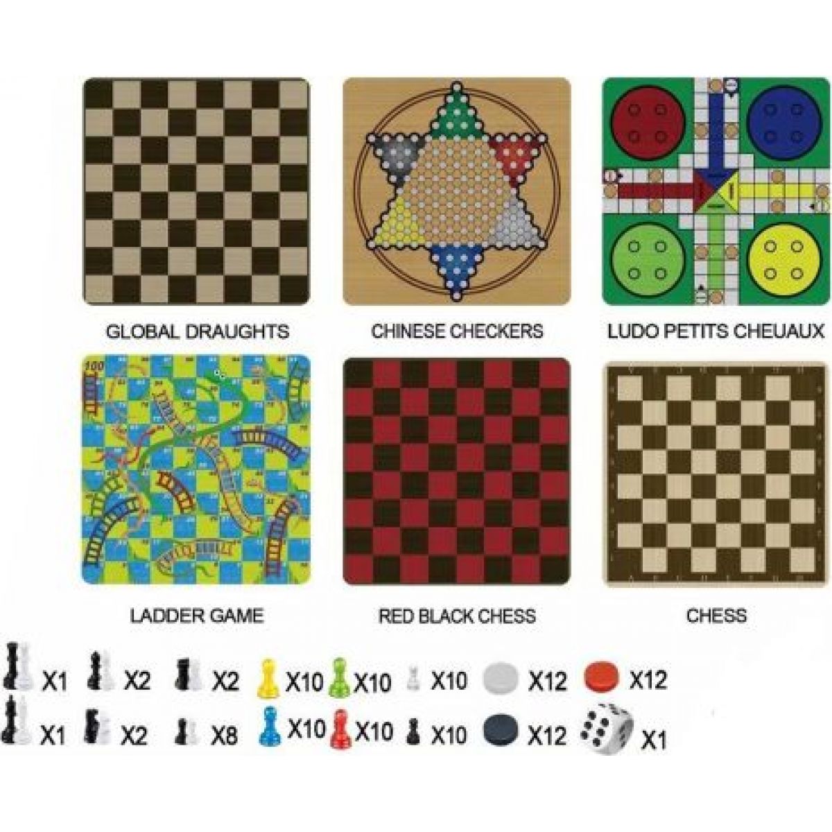 Alltoys Soubor her 6 v 1