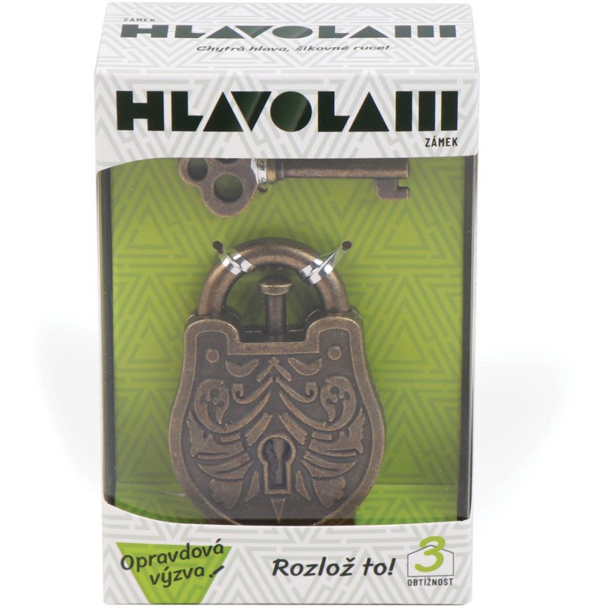 Alltoys Kovový hlavolam Zámek