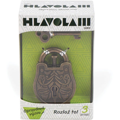 Alltoys Kovový hlavolam Zámek