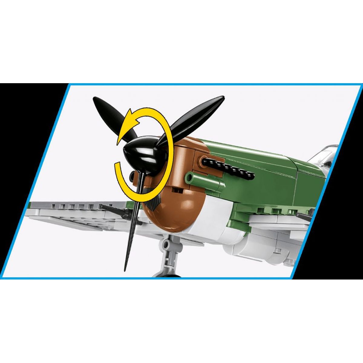 Cobi 5724 II. světová válka Morane-Saulnier MS.406 317 dílků