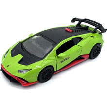 Sparkys Lamborghini Huracan STO zelené