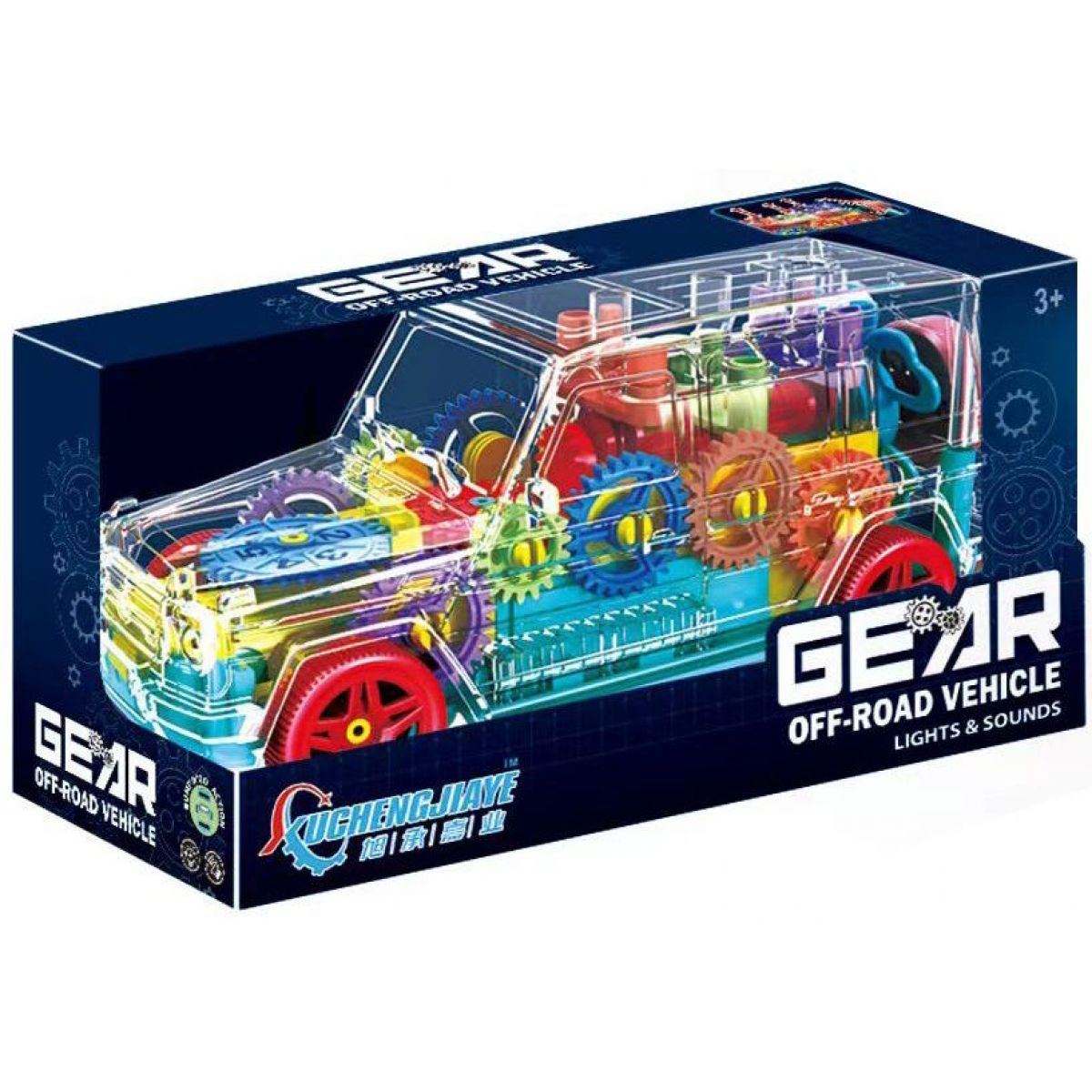 Alltoys Auto transparentní Off Road