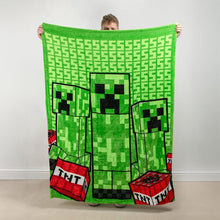 Minecraft Creeper deska s polštářem