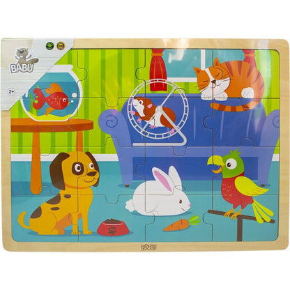 Babu Puzzle mazlíčci