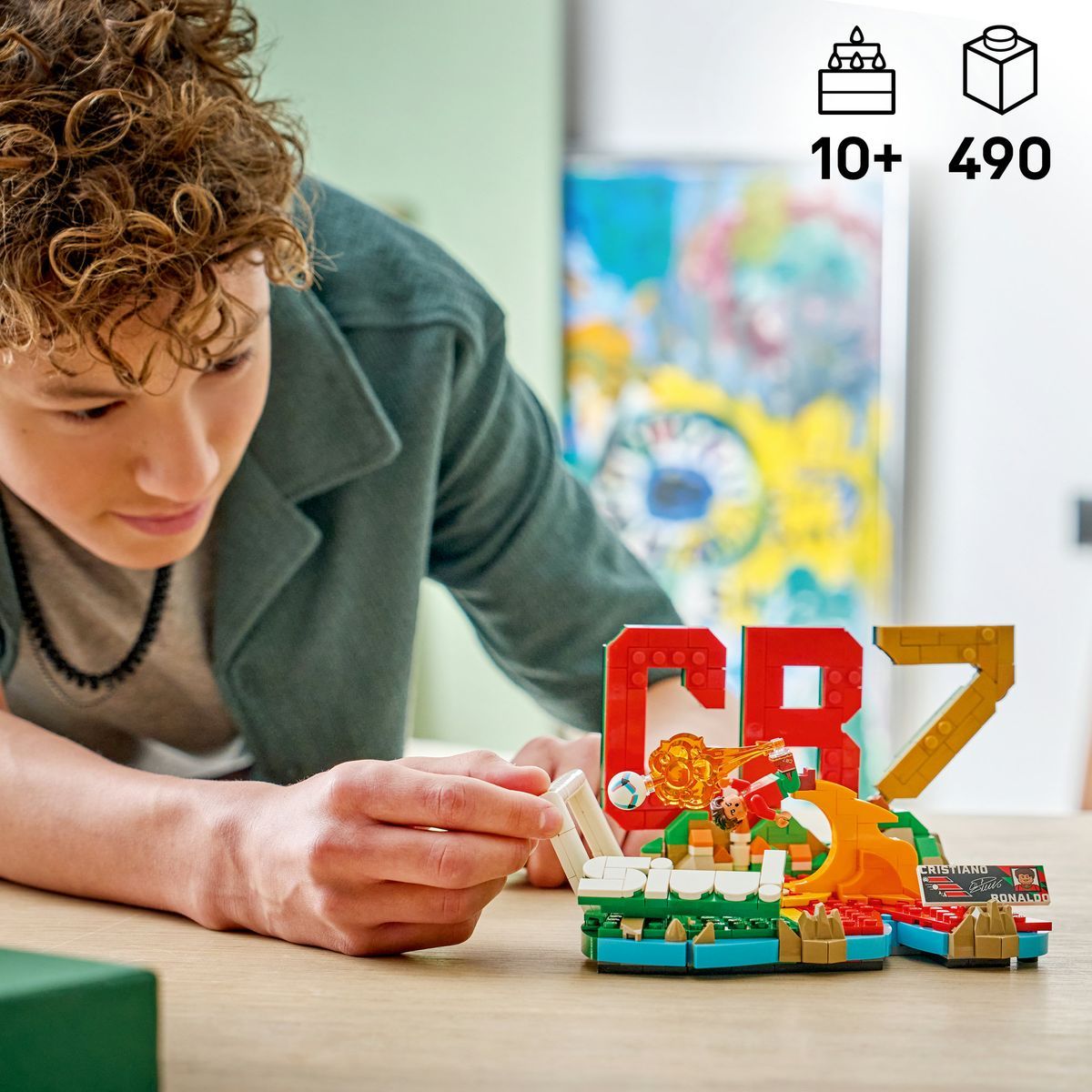 LEGO® Editions 43012 Cristiano Ronaldo - Hvězdné momenty fotbalu