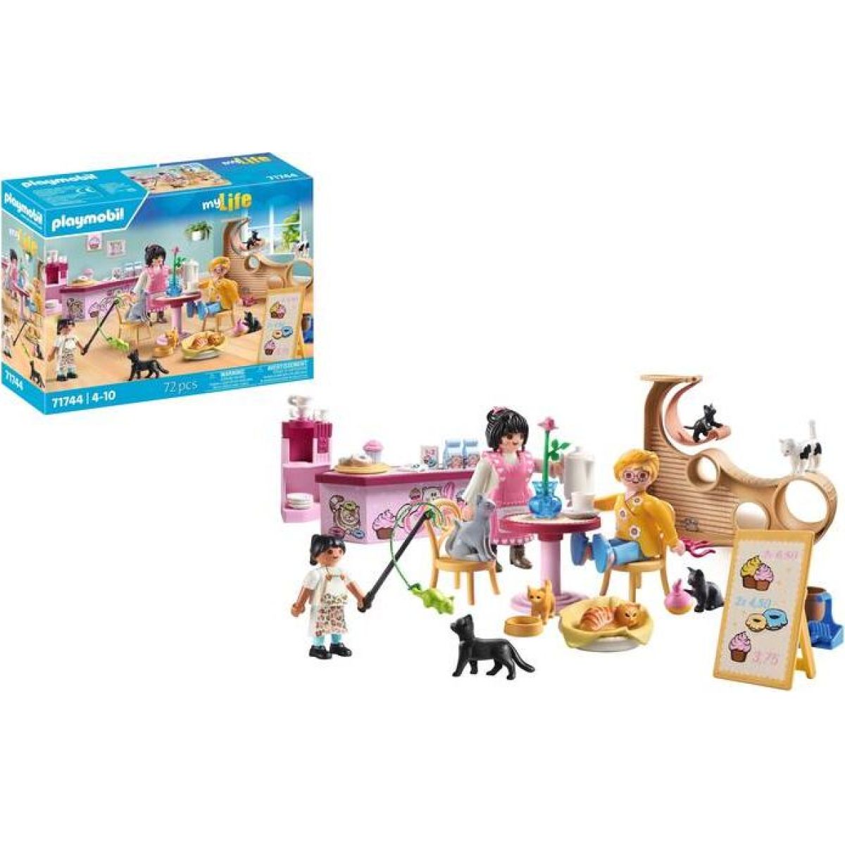 Playmobil 71744 Kočičí kavárna