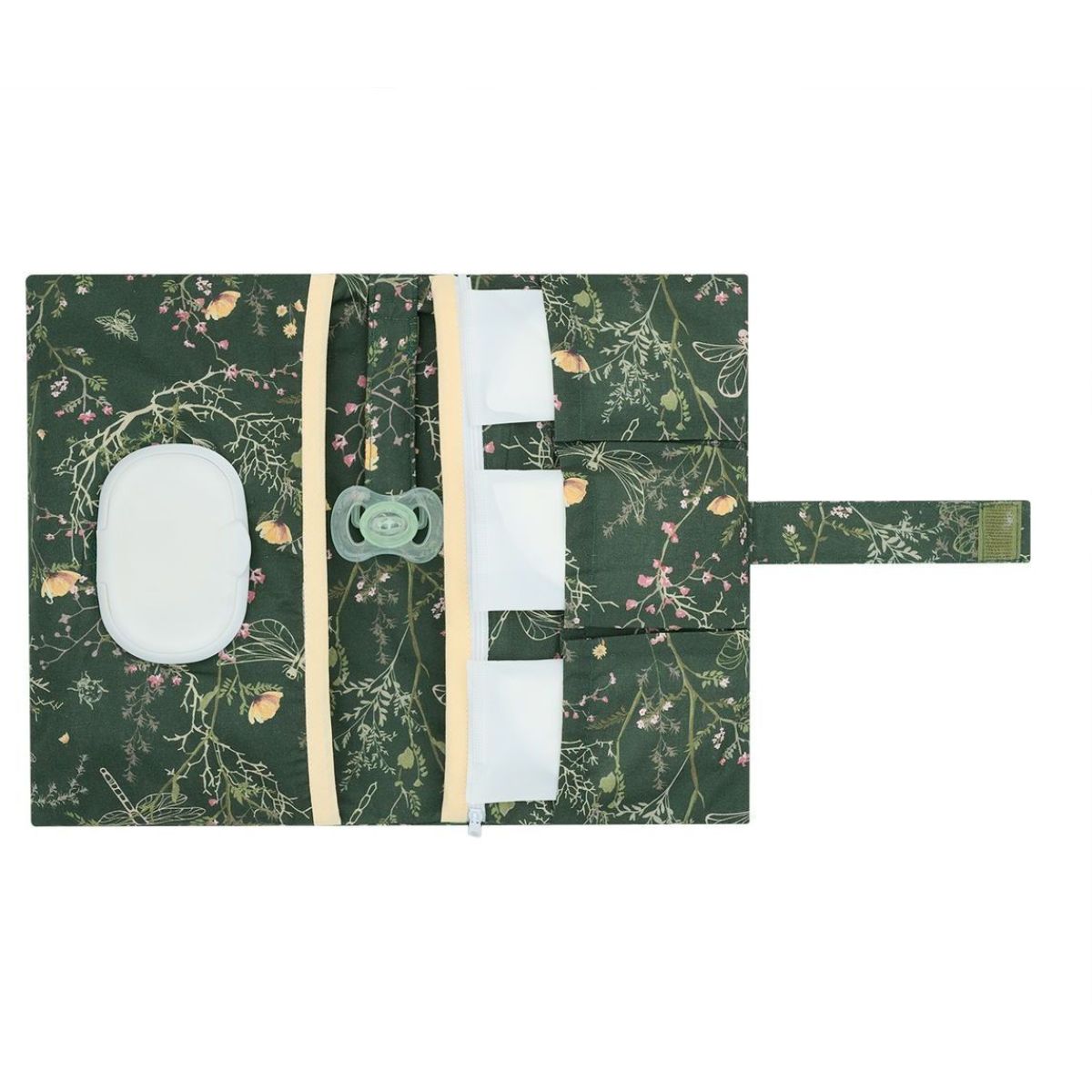 KikkaBoo Pouzdro na pleny Secret Garden Green