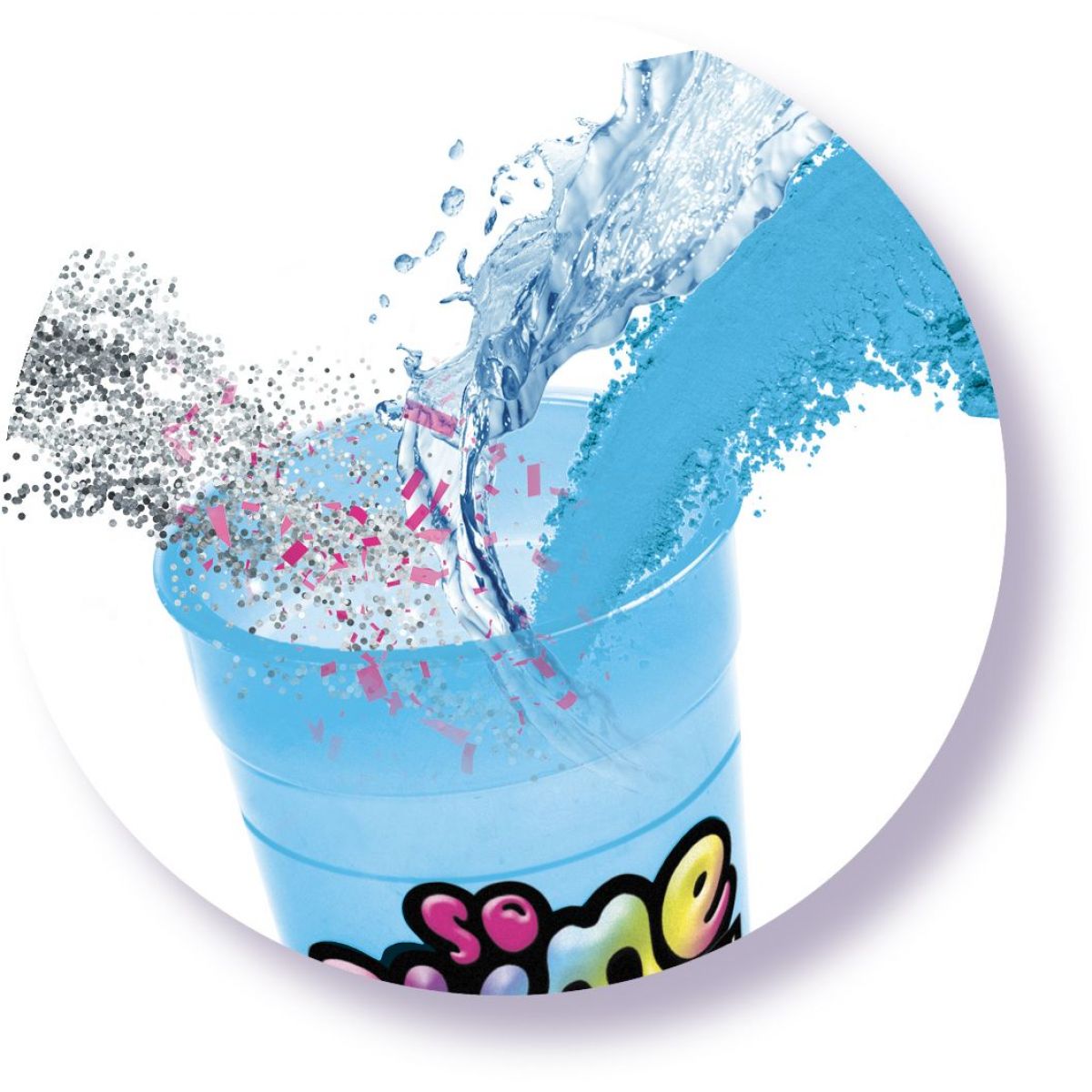 So Slime Shaker mění barvu modrý