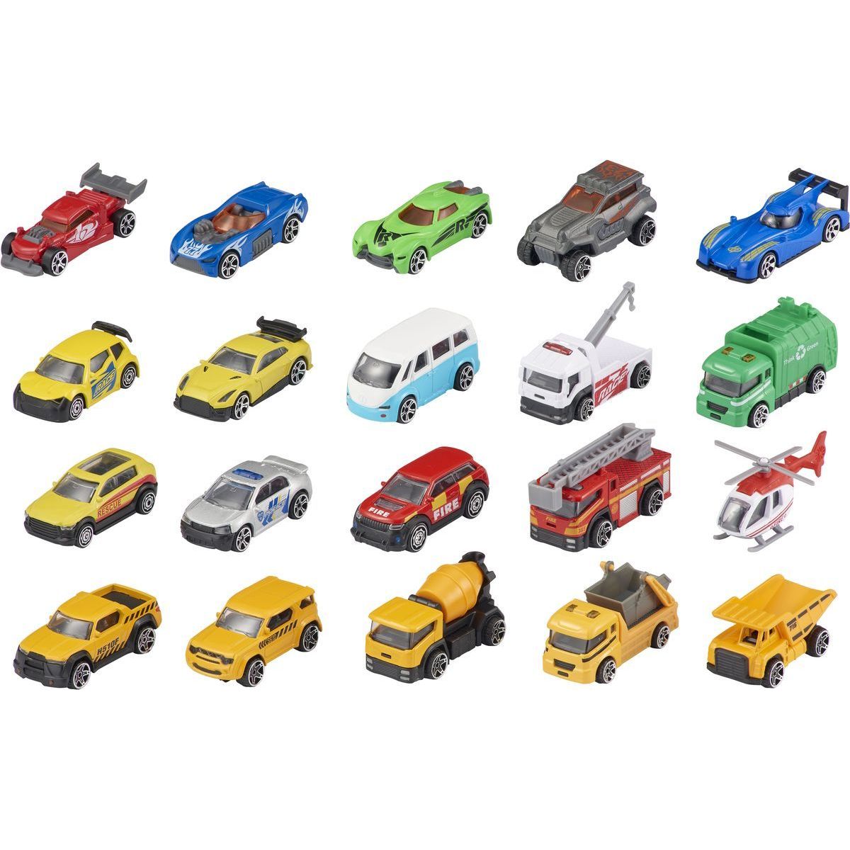 Halsall Teamsterz 5pack autíčka