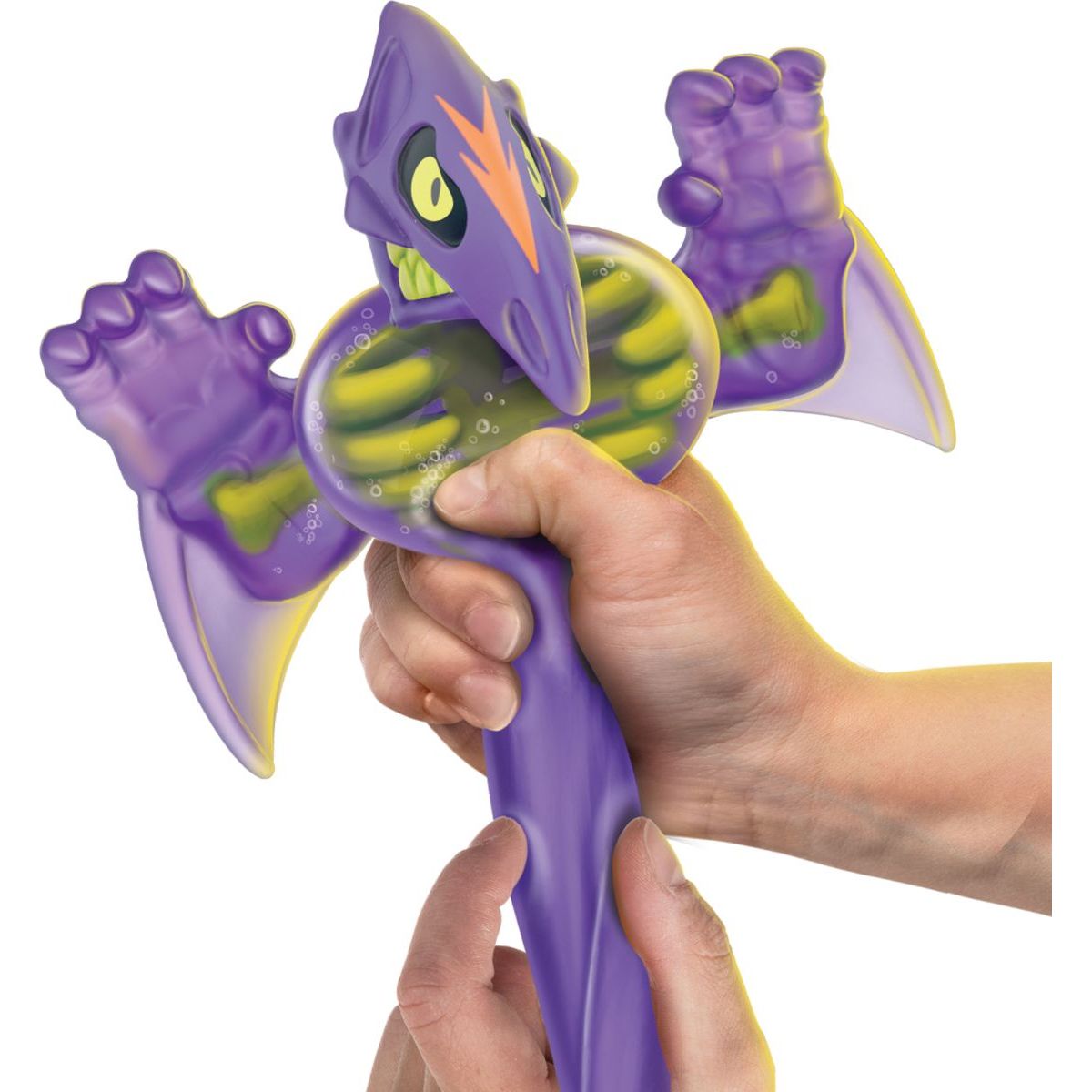 Goo Jit Zu figurka Galaktický útok Série 5 Sun Fyre Blazagon vs. Dark Matter Terrack 12 cm - Poškozený obal