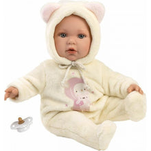 Llorens 14208 Baby Julia realistická panenka miminko s měkkým látkovým tělem 42 cm