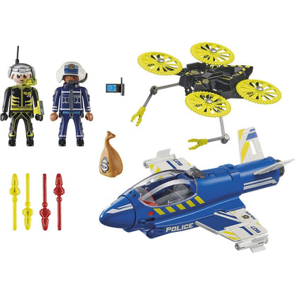 PLAYMOBIL® 70780 Policejní tryskáč Pronásledování dronu